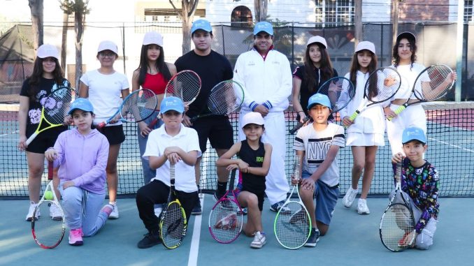 Abren nueva Academia de Tenis del IDEA; hay Cursos para todas la edades