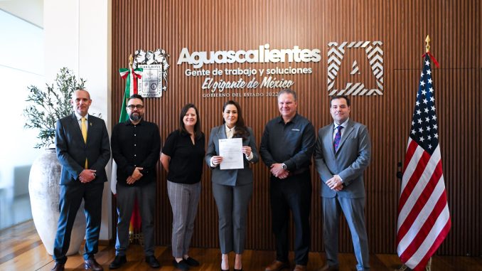 Empresa estadounidense instalará oficina Corporativa en Aguascalientes con una inversión de más de 99 millones de pesos