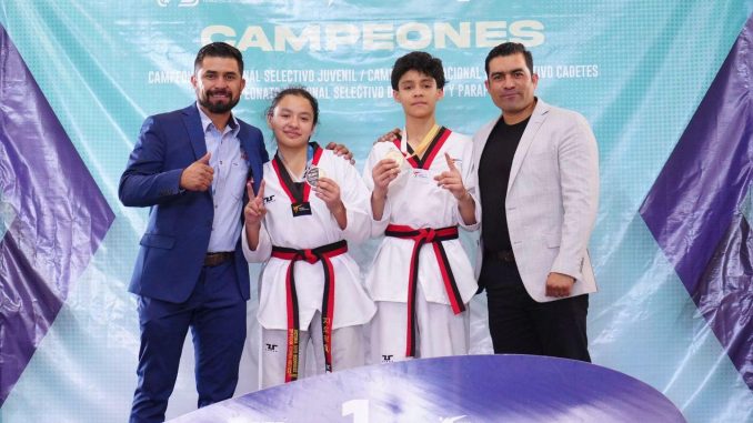 Atletas de Aguascalientes obtienen Oro, Plata y Bronce Campeonato Nacional de Taekwondo