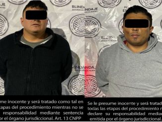 Policìas Estatales detienen a dos persona señaladas por daños