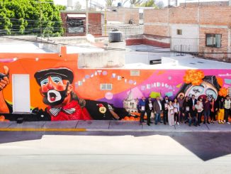 Devela Municipio de Aguascalientes Mural en honor al Payaso Vagabundo