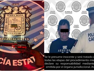 Detienen a un sujeto en posesión de un arma de fuego