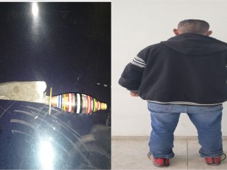 Elementos de la SSPM de Aguascalientes detienen a una persona en posesión de un arma prohibida en Calvillito