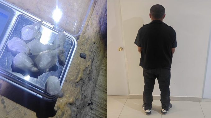 Por delitos contra la Salud,Policías Municipales de Aguascalientes detienen a una persona en Colinas del Río