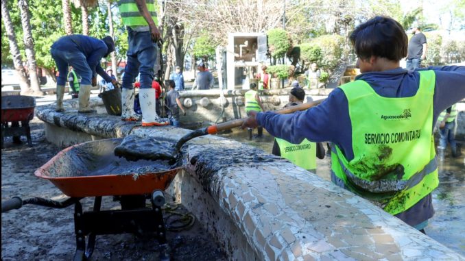 Realiza Secretaría de Servicios Públicos Municipales desazolve y limpieza en el lago del Parque Hidalgo