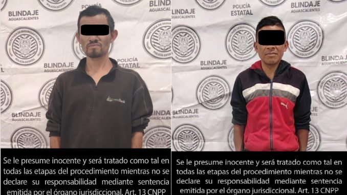 Policías Estatales capturan a presuntos distribuidores de droga