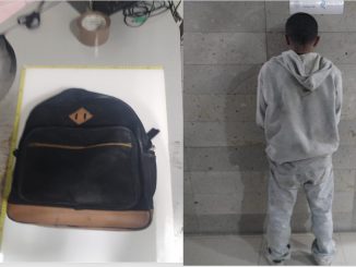 Policías de la SSPM de Aguascalientes detienen a una persona en VNSA por el delito de robo a transeúnte