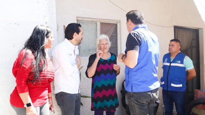 Leo Montañez realiza recorrido de Atención a la Ciudadanía en diversos puntos de la Capital