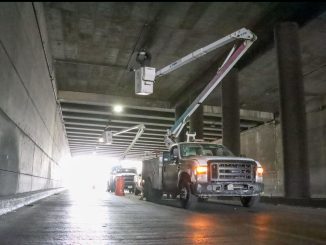 Refuerza Municipio de Aguascalientes iluminación en pasos a desnivel