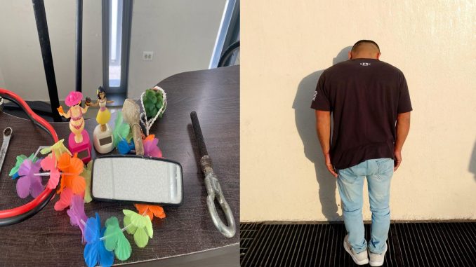 Policías de la SSPM de Aguascalientes detienen a una persona por el delito de robo en grado de tentativa