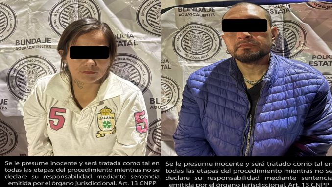 Policías Estatales capturan a dos personas que contaban con una orden de aprehensión vigente