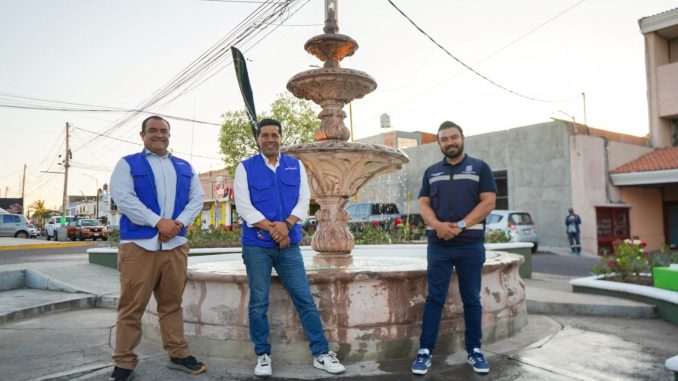 Renueva Municipio de Aguascalientes espacio público en la colonia España