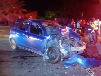 Policías Viales de Aguascalientes atienden reporte de accidente tipo choque que dejó saldo de una persona lesionada