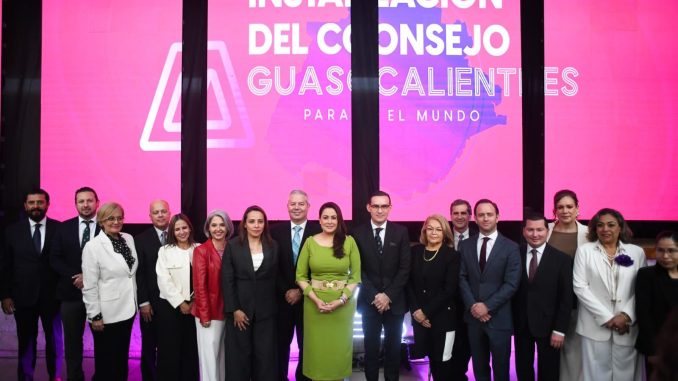 Encabeza Gobernadora Tere Jiménez instalación del Consejo Ciudadano Aguascalientes; definirá el rumbo del Estado para los próximo años