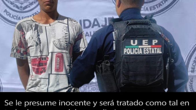 Detienen a sujeto con posesión de droga