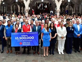 Encabeza Gobernadora Tere Jiménez el inicio de la Colecta Estatal de la Cruz Roja 2025