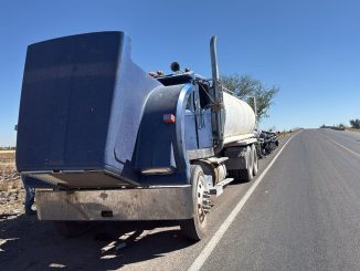 Asegura la Policía Estatal camión con reporte de robo