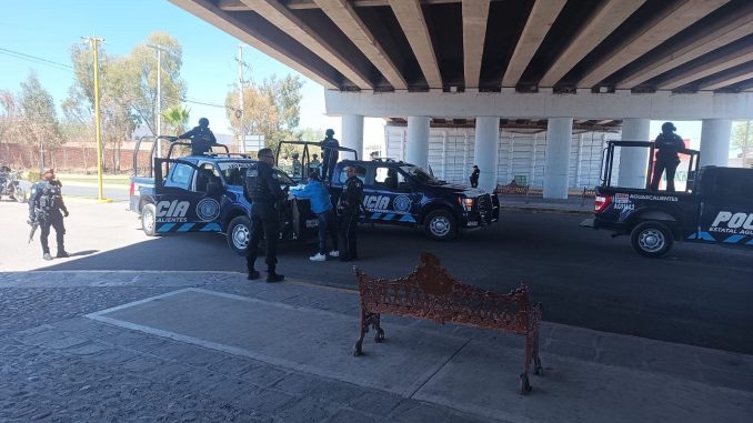 Refuerza la Policía Estatal Operativo Blindaje en Calvillo y El Llano