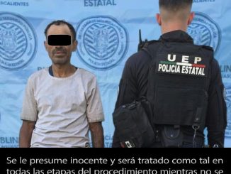 Elementos de la Policía Estatal detienen a un sujeto por posesión de envoltorio con droga