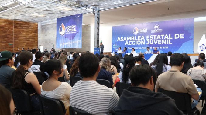 Acción Juvenil Aguascalientes, renueva Liderazgo en Asamblea Estatal
