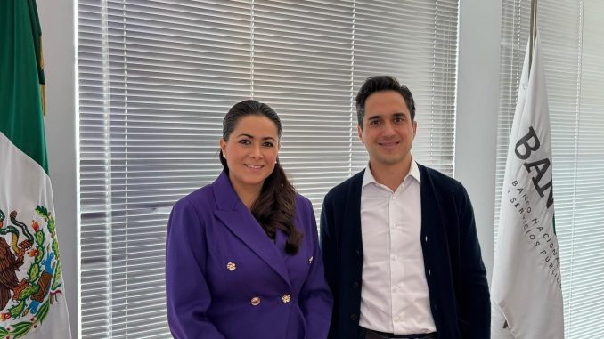 Gobernadora Tere Jiménez se reúne con director general de Banobras para revisar proyectos de inversión