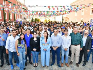 Gobernadora Tere Jiménez conecta a la juventud de Aguascalientes con el Mundo al entregar 500 Becas de Movilidad Internacional