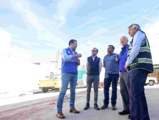 Supervisa Leo Montañez rehabilitación de alcantarillado sanitario en la colonia del Carmen
