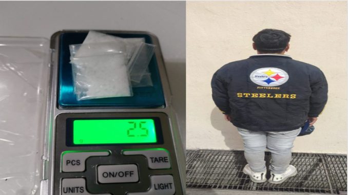 Policías Municipales detienen a sujeto en posesión de droga