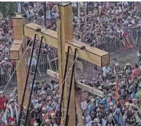 Más de un millón de personas asisten a la 182 representación de la Pasión de Cristo en Iztapalapa