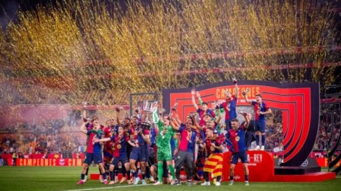 Barcelona levanta la Copa del Rey tras dramática victoria contra Real Madrid