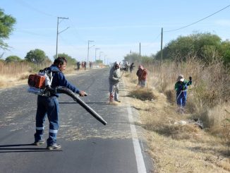 Realiza Municipio de Aguascalientes Jornada de limpieza y desmalezado en la comunidad "El Hotelito"