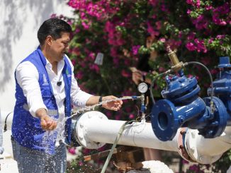 Supervisa Leo Montañez correcto funcionamiento de Pozos del Centro de la Ciudad