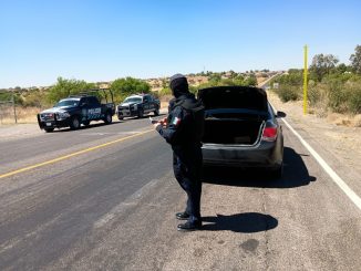 Policía Estatal refuerza Operativo Blindaje en las fronteras del Estado