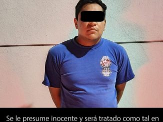 Policía Rosa Estatal detiene a una persona por violencia familiar