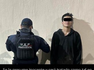 Policía Estatales detienen a un sujeto por agresiones a personal de Cuerpos de Seguridad