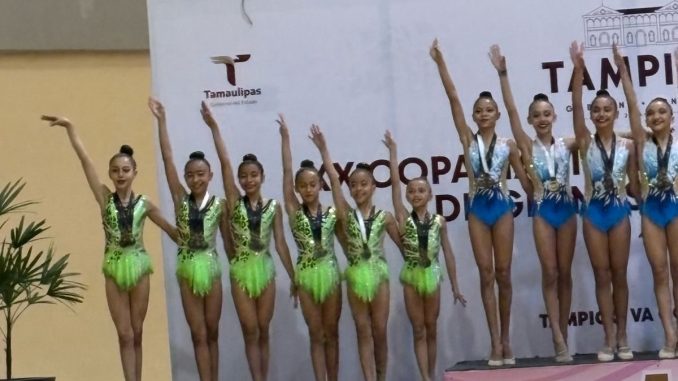 Destacada participación de Aguascalientes en tope de preparación de Gimnasia de Trampolín rumbo a CONADE 2025