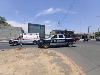Policías Estatales apoyan al traslado de un menor afectado por picadura de alacrán
