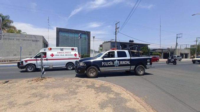 Policías Estatales apoyan al traslado de un menor afectado por picadura de alacrán
