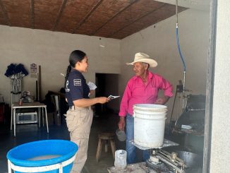 Policía Estatal y Municipal de Asientos realizan visitas de prevención del delito