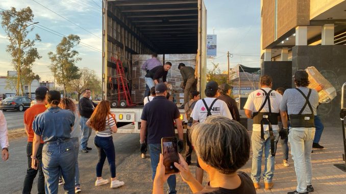 Llegan materiales y documentos para la elección judicial al INE Aguascalientes
