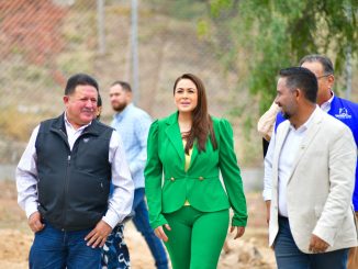 Supervisa Gobernadora Tere Jiménez obras del nuevo CONALEP en Villa Juárez, Asientos; las clases inician en septiembre