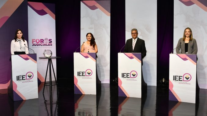 Candidaturas a Magistraturas del STJE se presentan en Foro Judicial del IEE