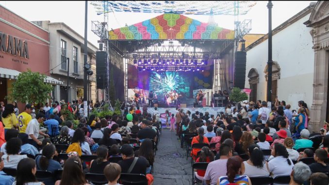 Festeja IMAC a las Niñas y Niños de Aguascalientes en el Corredor Cultural Carranza