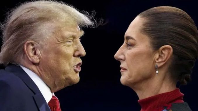 Trump dice que Sheinbaum tiene tanto miedo a los carteles que no puede pensar con claridad
