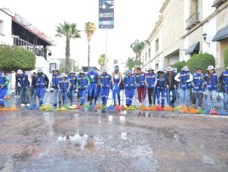 Mantiene Municipio de Aguascalientes Jornadas de limpieza y lavados permanentes en la Feria de San Marcos