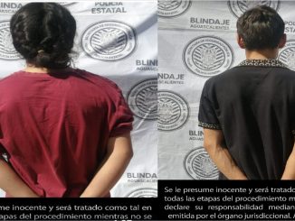 Policía Estatal y Municipal de Asientos detienen a dos personas por compra-venta y posesión de droga