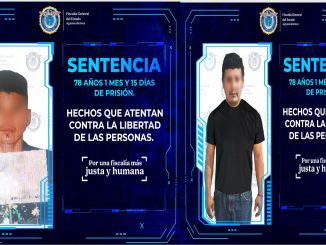 Fiscalía General del Estado obtiene sentencia de más de 78 años de prisión por delitos que atentan contra la libertad de las personas