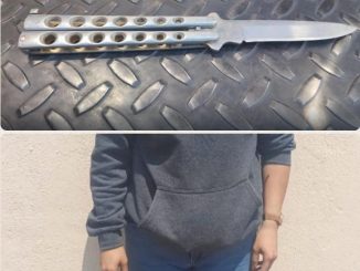 Policía Municipal detiene a una Mujer que portaba arma prohibida