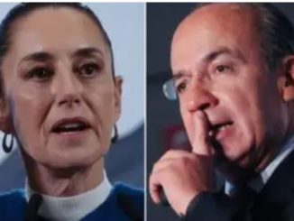 Sheinbaum se lanza contra Calderón por lamentar falta de intervención de EU