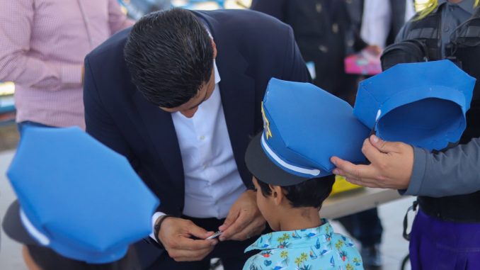 Niños Migrantes participan en Feria de Prevención de la Secretaría de Seguridad Pública Municipal